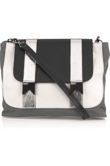Meredith Wendell Bucket Leather and Canvas Shoulder Bag - Lyst