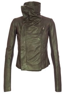 Rick Owens Scarabeo Leather Biker Jacket - Lyst