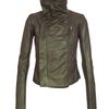 Rick Owens Scarabeo Leather Biker Jacket in Green - Lyst