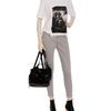 Superfine Skinny Denim Jeans with Ankle Zips in Gray (grey) - Lyst