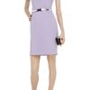 Michael Kors Cutout StretchWool Dress in Blue (purple) - Lyst