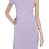 Michael Kors Cutout StretchWool Dress in Blue (purple) - Lyst