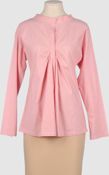 L'autre Chose Blouse in Red - Lyst