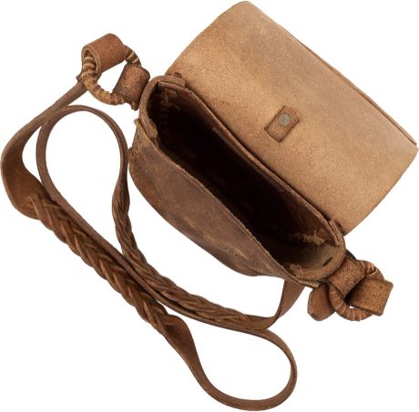 ralph lauren brown shoulder bag