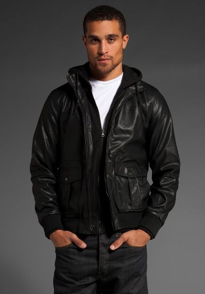 Obey Rapture Bomber Jacket in Black for Men - Lyst