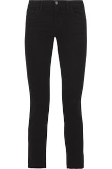 J Brand Mid-rise Cropped Skinny Jeans - Lyst