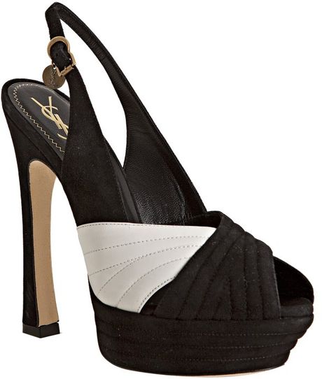 ysl sling backs