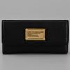 Marc By Marc Jacobs Classic Q Long Trifold Wallet in Black - Lyst