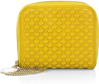 Stella McCartney Satin Clutch - Lyst