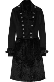 Burberry Prorsum Wool-blend and Rabbit Coat - Lyst