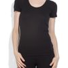Splendid Cotton and Modalblend Tshirt in Black - Lyst