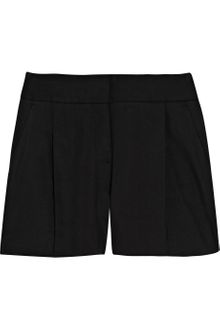 Theory Lolani Stretch Linen-blend Shorts - Lyst