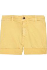 Vince Misfit Cotton-twill Shorts