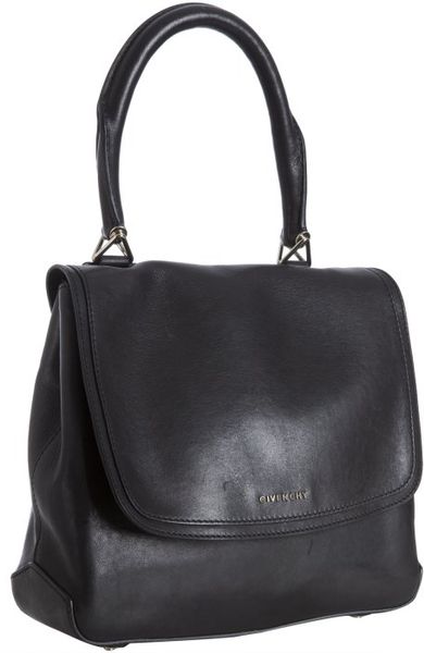 Givenchy Black Leather New Line Small Shoulder Bag in Black | Lyst