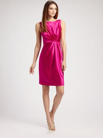 Calulla Lillibelle Stretch Silk Satin Dress - Lyst