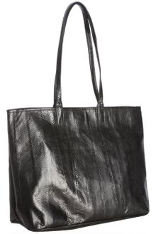 Beirn Black Snakeskin Rachel Tote - Lyst