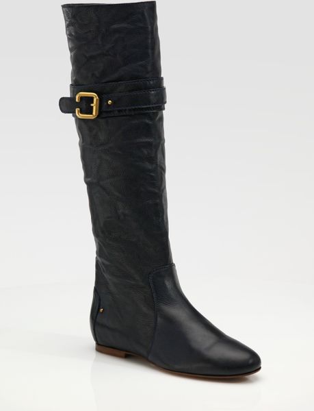 chloe buckle boots