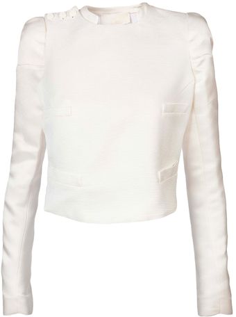 Antonio Berardi Shoulder Button Jacket - Lyst