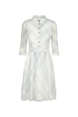Burberry Belted Shirt Dress