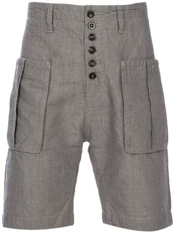 Nonyme Button Fly Short - Lyst