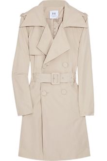 Halston Heritage Double-breasted Trench Coat - Lyst