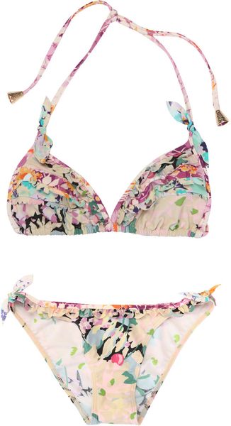 Zimmermann Scallop Bikini - Lyst