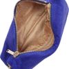 Matthew Williamson Sequined Suede Clutch in Blue - Lyst