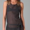Nightcap Clothing Mesh Lace Lilikai Beach Cover in Gray (ash) - Lyst