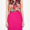 Preen Pink Leaf Printed Blouse Dress in Pink - Lyst