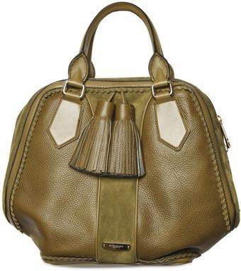 Burberry Prorsum Grainy Calfskin Leather Top Handle - Lyst