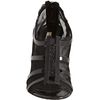 Dolce & Gabbana Black Patent Leather Strap and Mesh Peep Toe Sandals in Black - Lyst