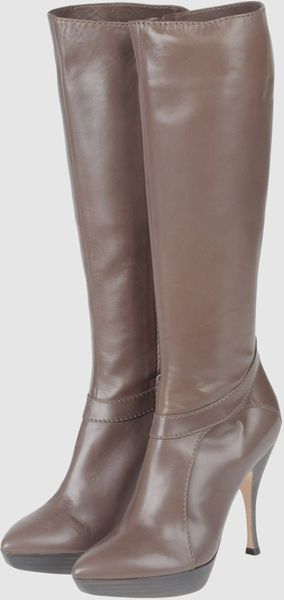 emilio pucci boots knee high