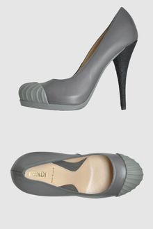 Fendi Platform Pumps - Lyst