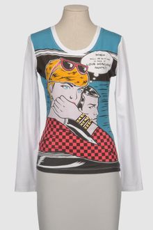 Love Moschino Long Sleeve T-shirt - Lyst