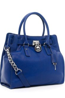 Michael Kors Michael Hamilton Large Tote Cobalt - Lyst