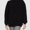 Mm6 By Maison Martin Margiela Zip Sweatshirt in Black - Lyst