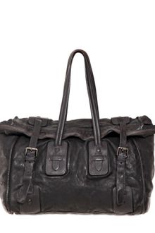 Neil Barrett Horse Leather Weekender Bag - Lyst