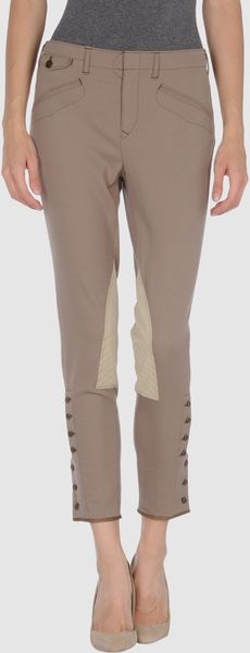 Ralph Lauren Casual Pants in Beige (camel) - Lyst