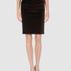 Roberta Scarpa Knee Length Skirt in Brown (blue) - Lyst