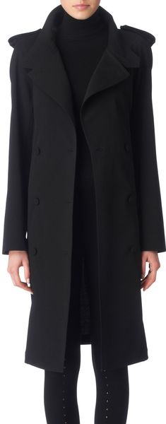 Alexander Wang Slim Trench Coat - Lyst