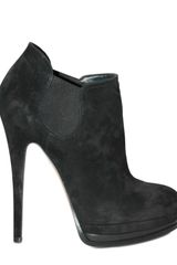 Casadei 130mm Suede Low Boots