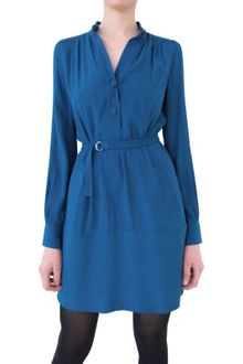 Diane Von Furstenberg Silk Crepe Chemisier Dress - Lyst