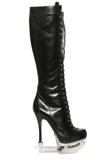 DSquared2 160mm Calf Laced Ice Skate Boots - Lyst