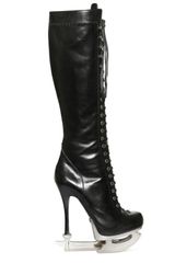 DSquared2 160mm Calf Laced Ice Skate Boots