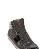 Jimmy Choo Leopard Printed Suede Sneakers in Gray for Men (anthracite) - Lyst