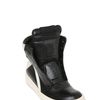 Rick Owens Calf High Sneakers in Black - Lyst