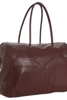 Yves Saint Laurent Dark Red Calfskin Lucky Chyc Handbag - Lyst