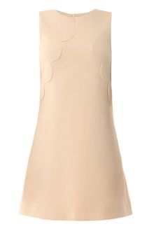Goat Wool Crepe Dress - Lyst