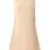 Goat Wool Crepe Dress in Pink (nude) - Lyst