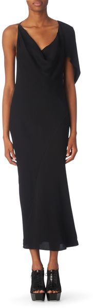 Alexander Wang Pleated–back Dress - Lyst